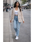 Veste blazer beige