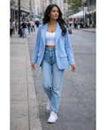 Veste blazer bleu